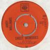 7-Zoll-Schallplatte ANDY WILLIAMS Sweet Memories 3669 CBS 1968 UK Pop Gebraucht