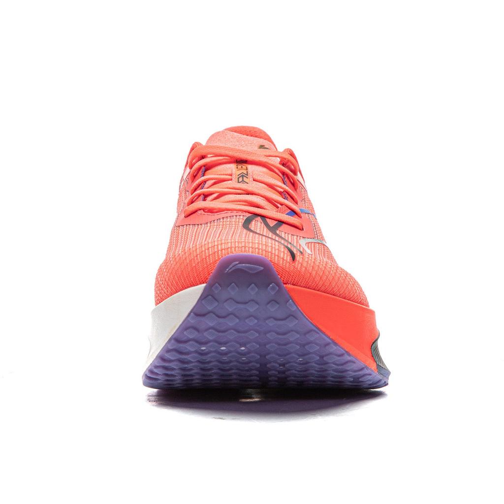Li Ning Feidian 6 Challenger Niedrig geschnitten Karbonplatte Laufschuhe Herren Rot ARMW003-32