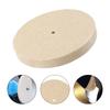 Metal Disc Pad Polisher Wheel Beige Buffing Garden Home Rotary Tool Wool 200x25mm Grinding Polishing Glass Hot