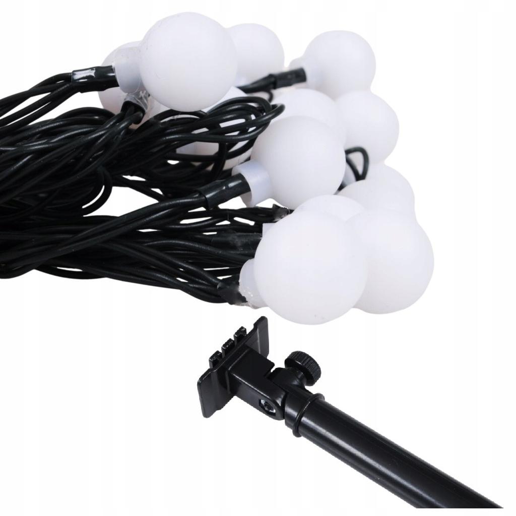 Guirlande Solaire de Jardin 7M 50x LED pour Balcon