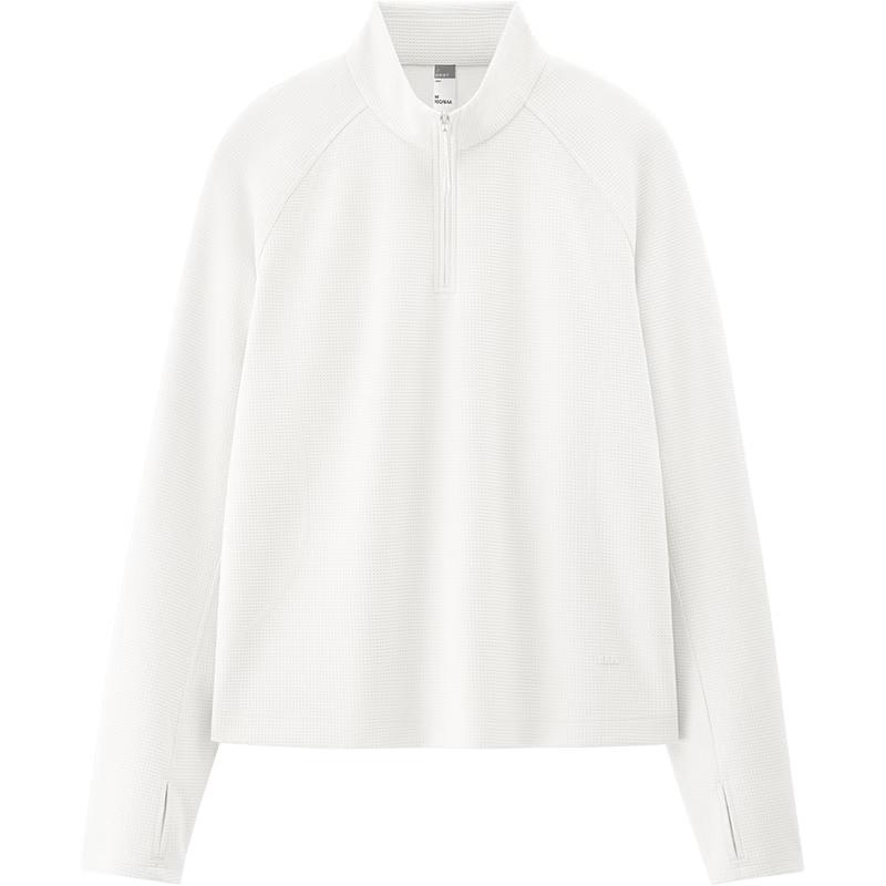 Beneunder Women s Half-Zip Quick-Dry Hooded Sweatshirt DR017 L