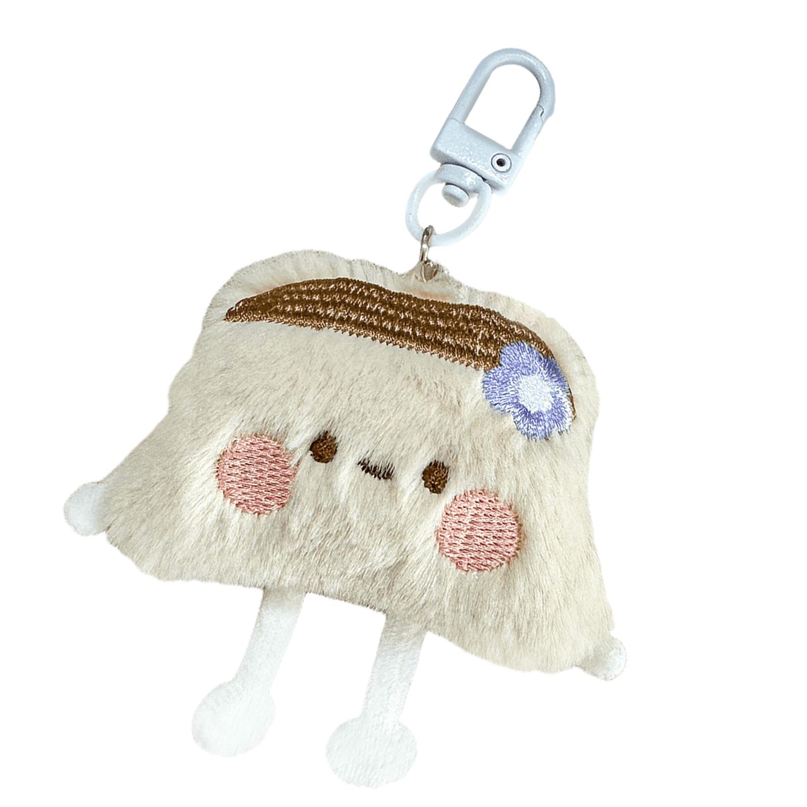 

Миниатюрный брелок в виде фаршированной булочки/пельменя/суши. Очаровательная плюшевая кукла-подвеска в виде еды. Уникальный подарок для детей и коллекционеров. C