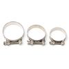 1pc Welding Powerful Exhaust Hardware Repair Tool Pipe Clip T Bolt Stainless Steel Hose Clamps
