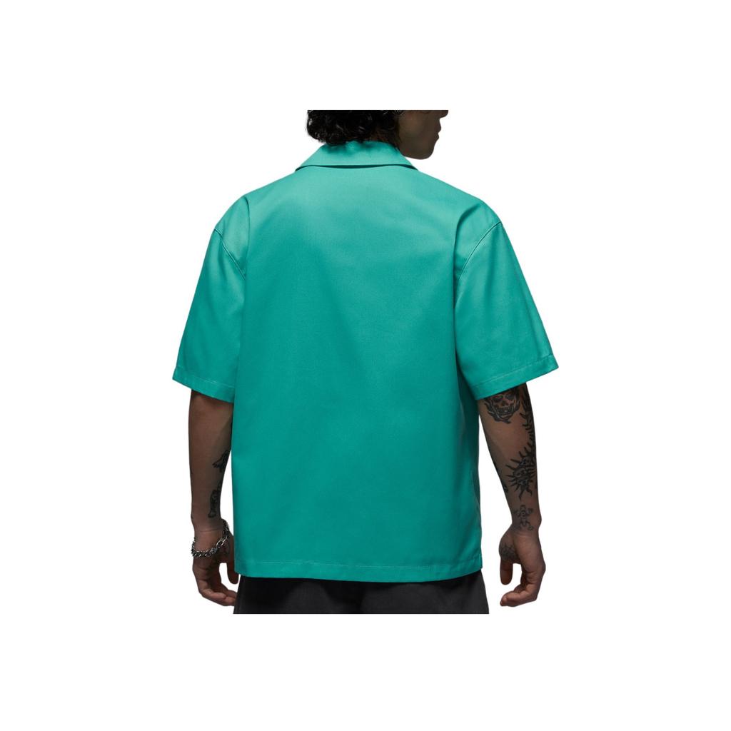 Jordan Essentials Statement Jumpman Casual Minimalist Comfortable Short Sleeve Shirt Men Shirts Washed-Teal FN4626-392