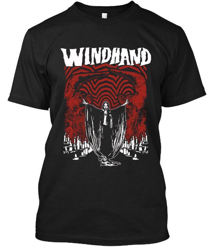 NWT! Windhand American Stoner Music Art Retro Graphic Vintage T-Shirt Size S-4XL L