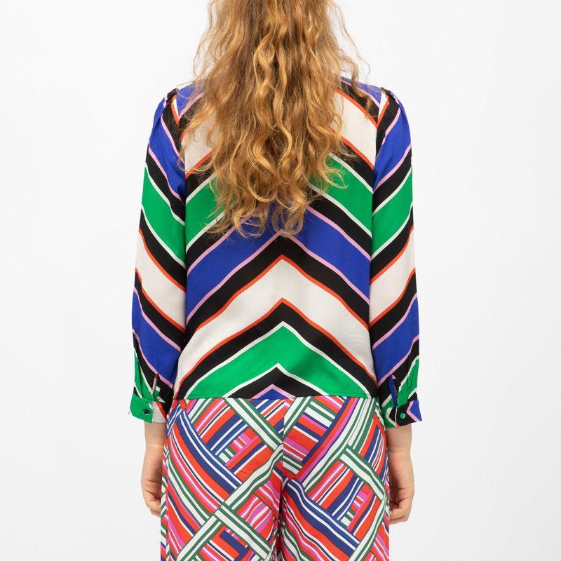 Blouse à rayures bess col croisé Femme LA PETITE ETOILE