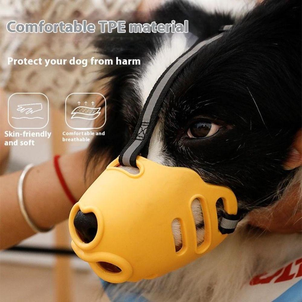 Masques buccaux réglables pour chiens Respirant Réutilisable Masque respirateur pour chiens Masque facial pour chiens respectueux de l'environnement Pour chiens de petite à grande taille