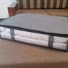 Bed Bottom Storage Bag With Transparent For Bedroom Closet Organization