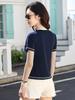 2026 Spring Women's Short Sleeve Printed Round Neck T-shirt