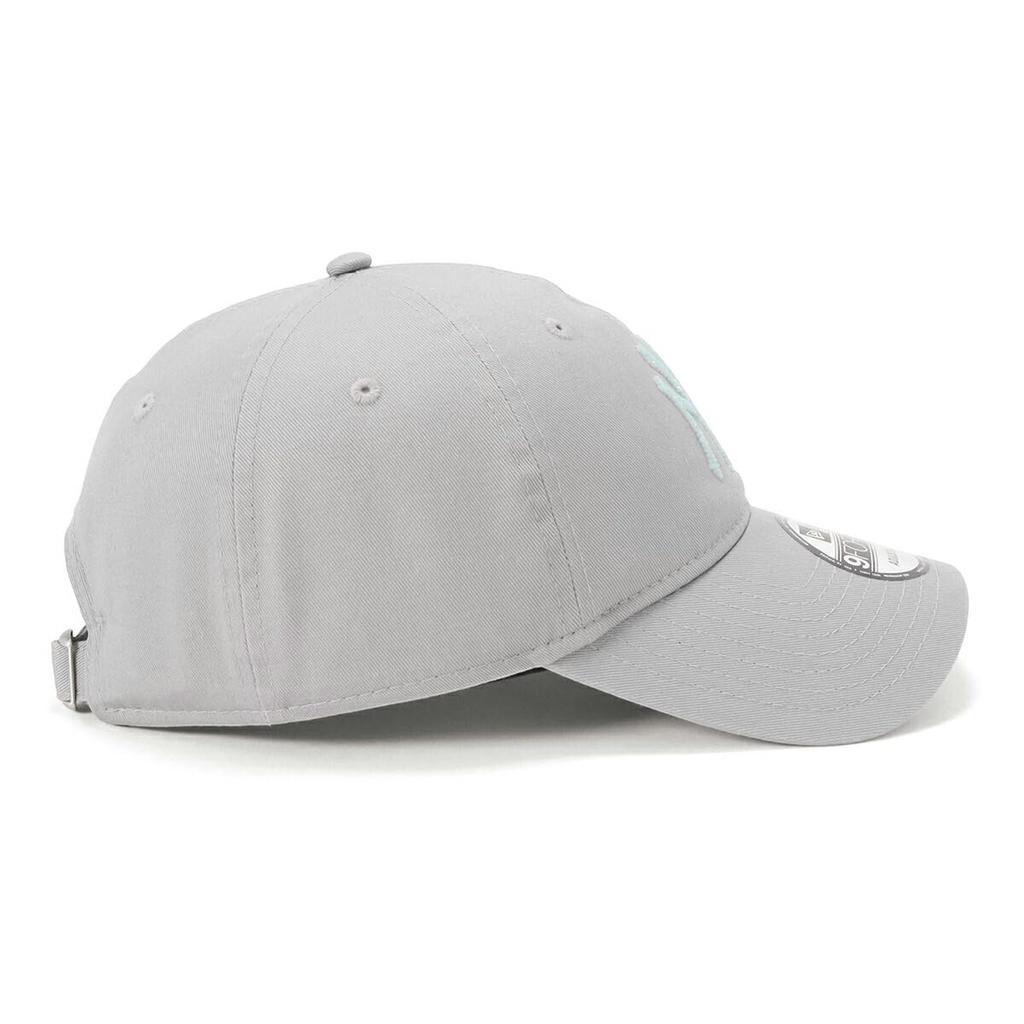 New Era 9FORTY Unstructured Beads Logo MLB NY Snow Grey Cap FREE 940UNST BEADS LG NEYYAN GRY