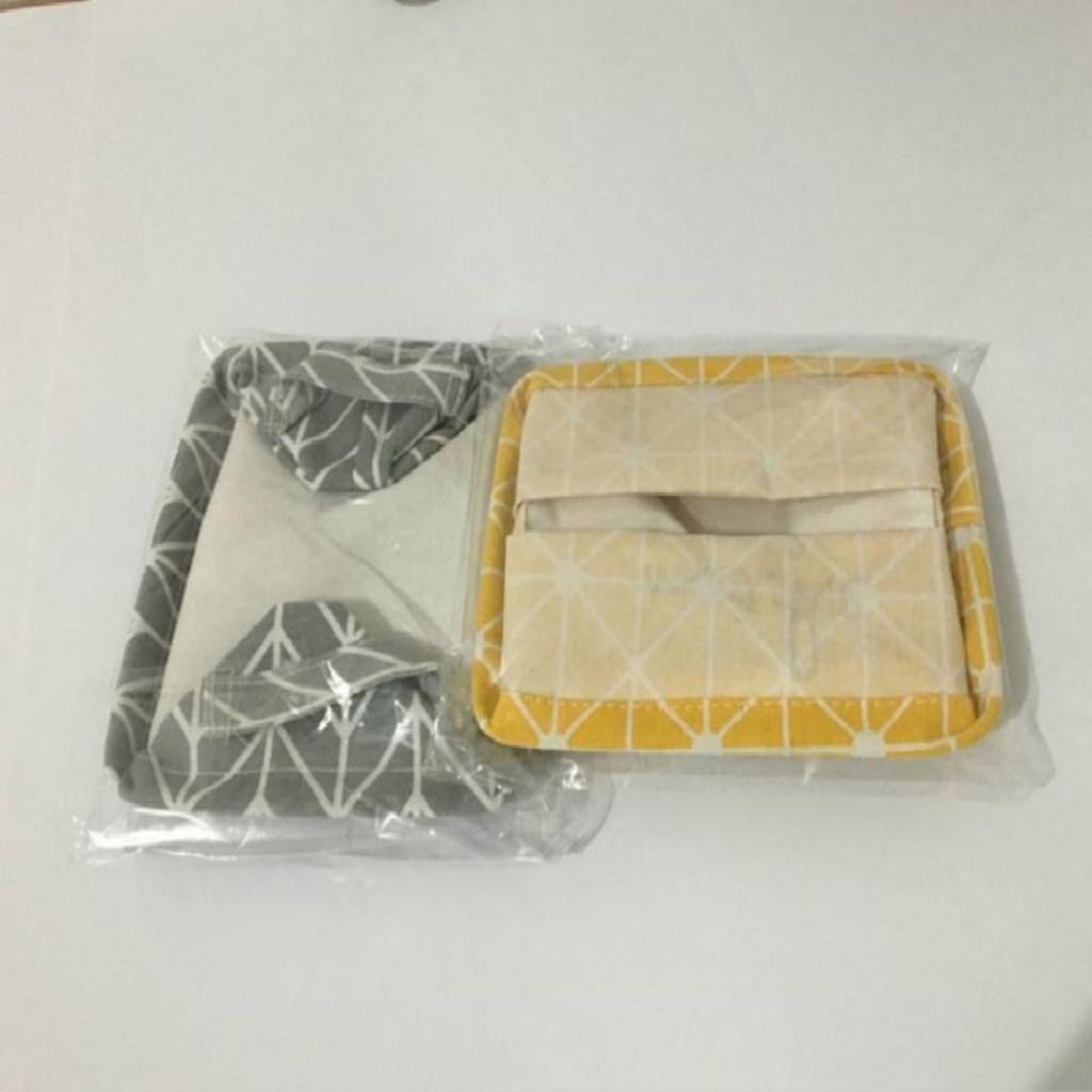 1Pcs of Cotton Linen Storage Box Creative Desktop Debris Storage Basket