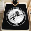 Millwall FC Printed Flannel Blanket, soft throw for bedroom sofa, washable, Christmas present, great gift.