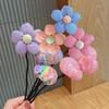 2024 New Cute Flower Hair Stick for Girls - No-Damage, Summer-Ready Hair Twisting Accessory