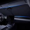 1pc Car Windshield Sun Shade Cover Foldable Front Window Sun Visor Blocks UV Refletive Car Parasol Sunshade Protector CoverWindshield Sunshades 1