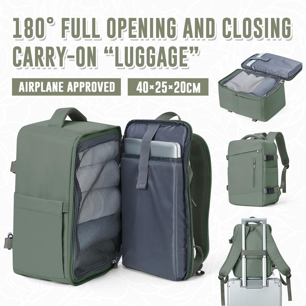 Hand Luggage Travel Bag Backpack Travel Cabin Airplane 40x20x25 Women's Men's Laptop Bag Business Work Backpack Ryanair Backpack