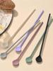 Silicone Long Handle Stirring Spoon