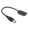 USB 3.0 To Micro SATA 7+9 16 Pin 1.8'' 90 Degree Angled Hard Disk Driver SSD Adapter Cable