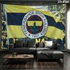 Individueller Name, Fenerbahçe Wandteppich, ästhetische bedruckte Stoffdecke, geeignet für Schlafzimmer, Wohnzimmer und Heimdekoration.