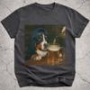Bernese Mountain Dog Drinking Beer Shirt, Funny Bernese Dog Meme T-Shirt, Beer Lover Gift, Bernese Owner Vintage Tee, Silly Novelty Shirt