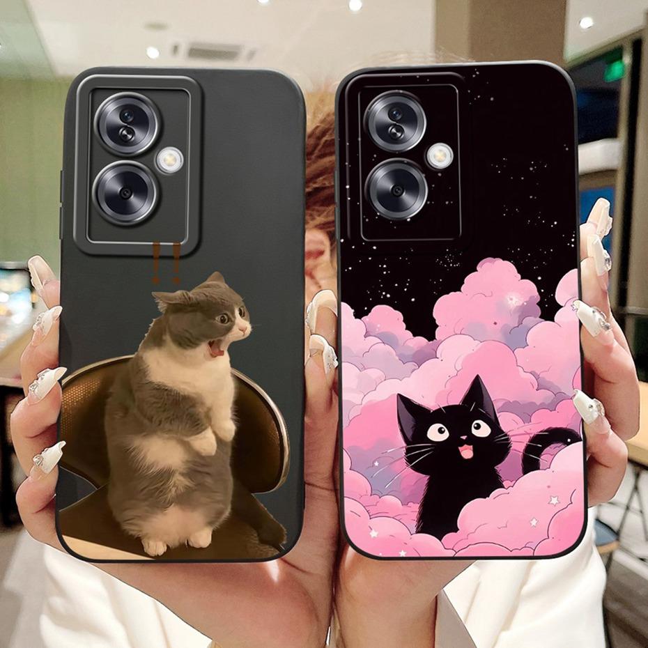 Cute Cartoon Phone Case For OPPO A79 CPH2553 CPH2557 Soft Silicone Shockproof Cases For Oppo A79 5G Covers Bumpers