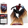 McFarlane Toys Marvel Spider-Man 1:10 Scale Scene Collection Miles Morales Spider-Man Action Figure