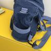 Denim Backpack Women's Casual Mini Backpack with Front Zip Pocket Adjustable Shoulder Straps Fashion School Bag
