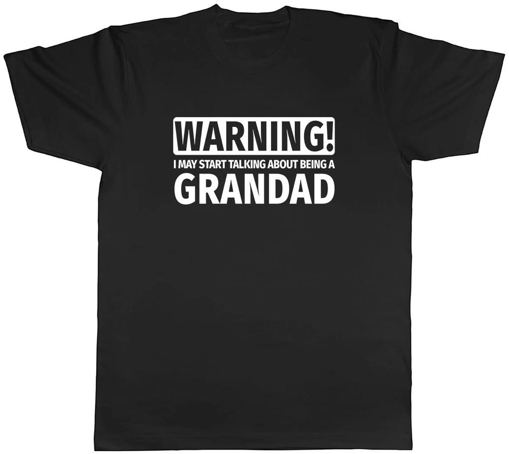 Waarschuwing Ik Kan Beginnen Te Praten Over Grootvader Zijn Heren Unisex T-shirt Tee
