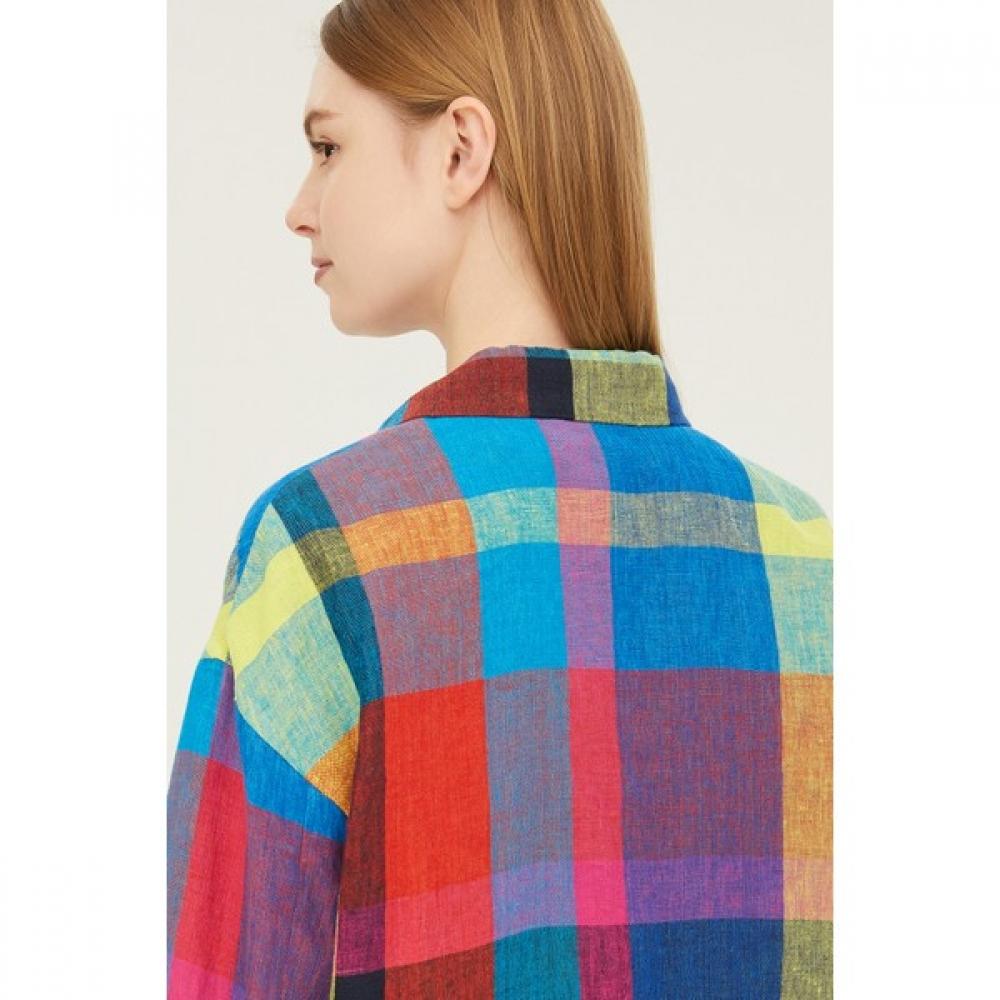 Benetton Benetton Rossi Check Jacket Bajka1531