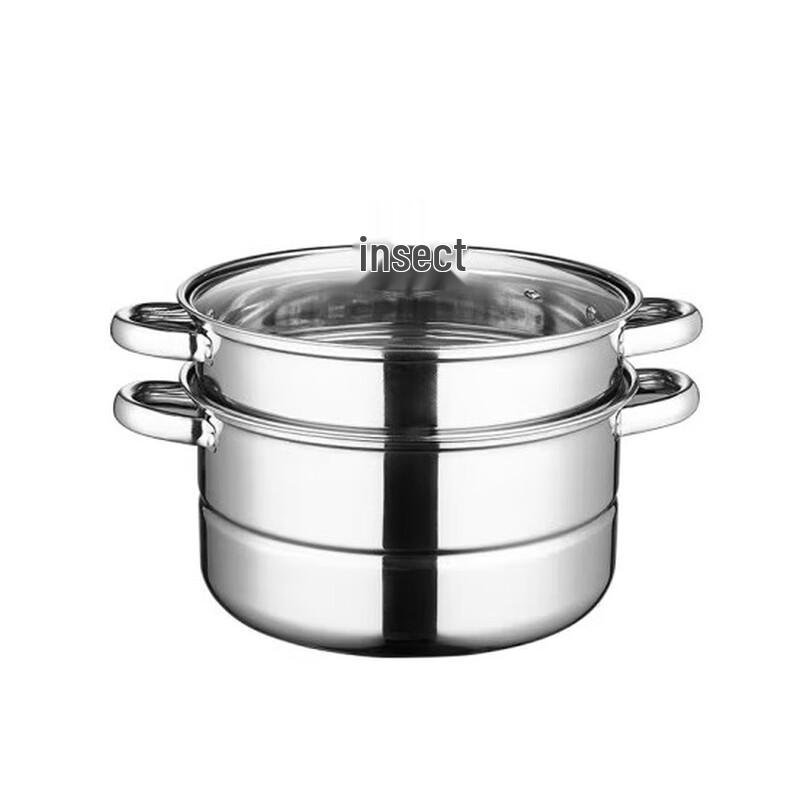 

Baizao Jiale Double Layer Stainless Steel Steamer
