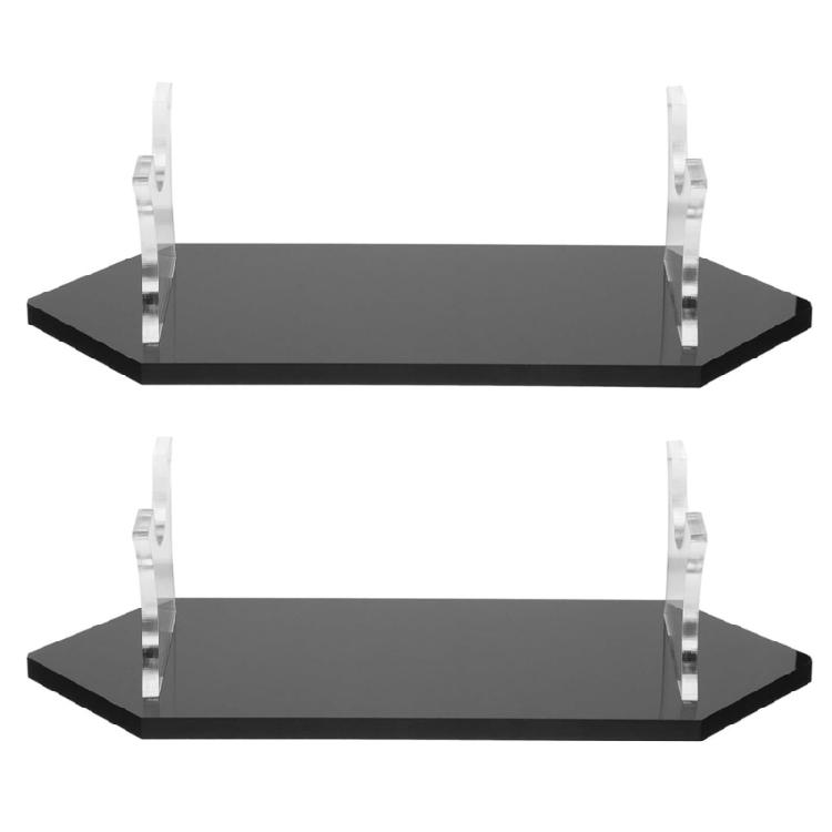 Декоративный и безопасный настенный держатель для мечей, регулируемая акриловая полка для хранения, органайзеры для дома для демонстрации мечей 1