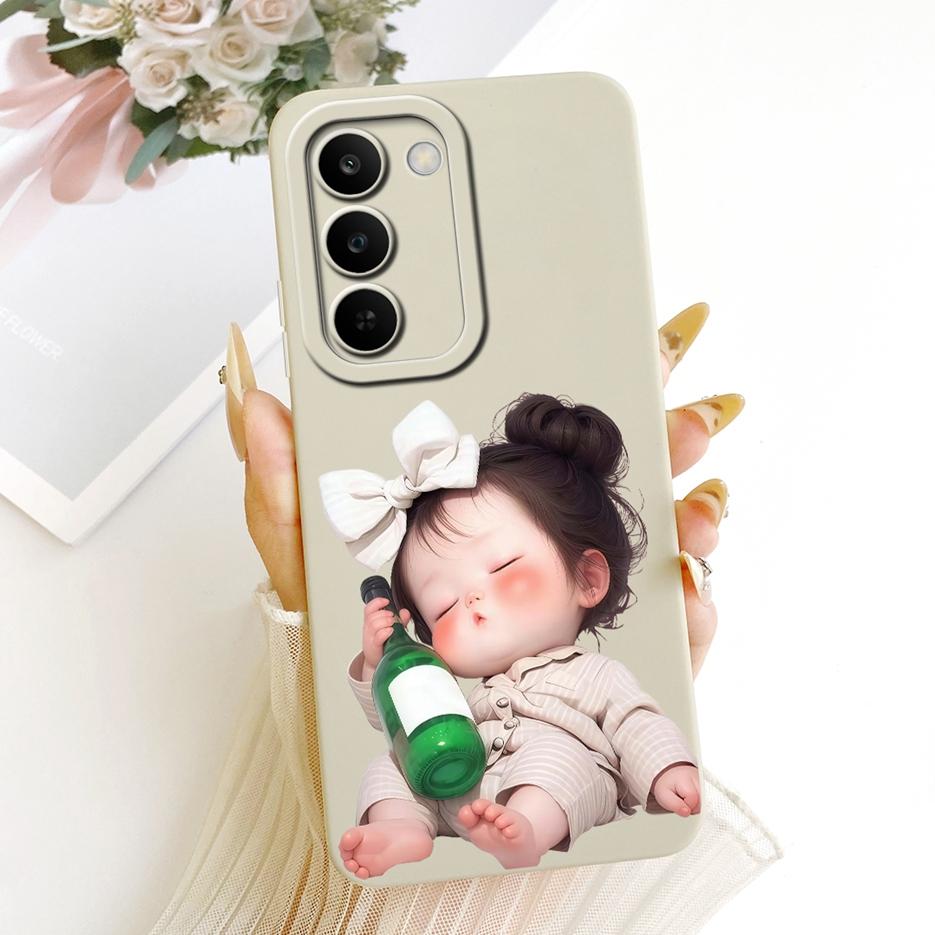 For Realme C83 5G Case Realme P4 Lite 5G RMX5261 Cute Rabbit Cartoon Cover Soft Silicone Case For Realme C100 5G RealmeC83 Shell