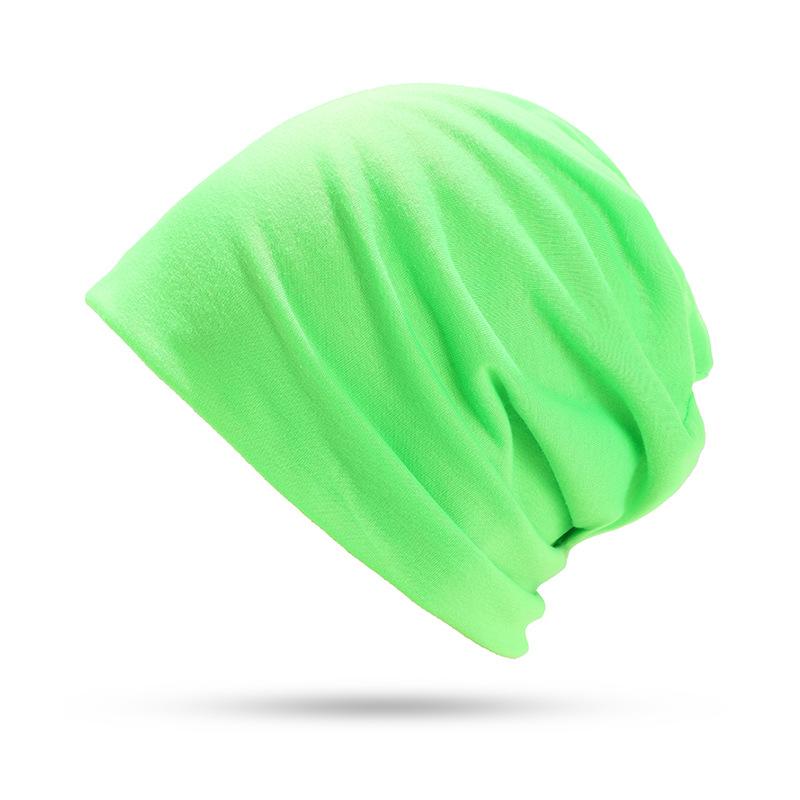 Cotton Slouchy Beanie Hip-Hop Soft Lightweight Running Beanie Adult Dwarf Hat Chemo Cap For Men Women Hip-Hop Sleep Cap Stretchy