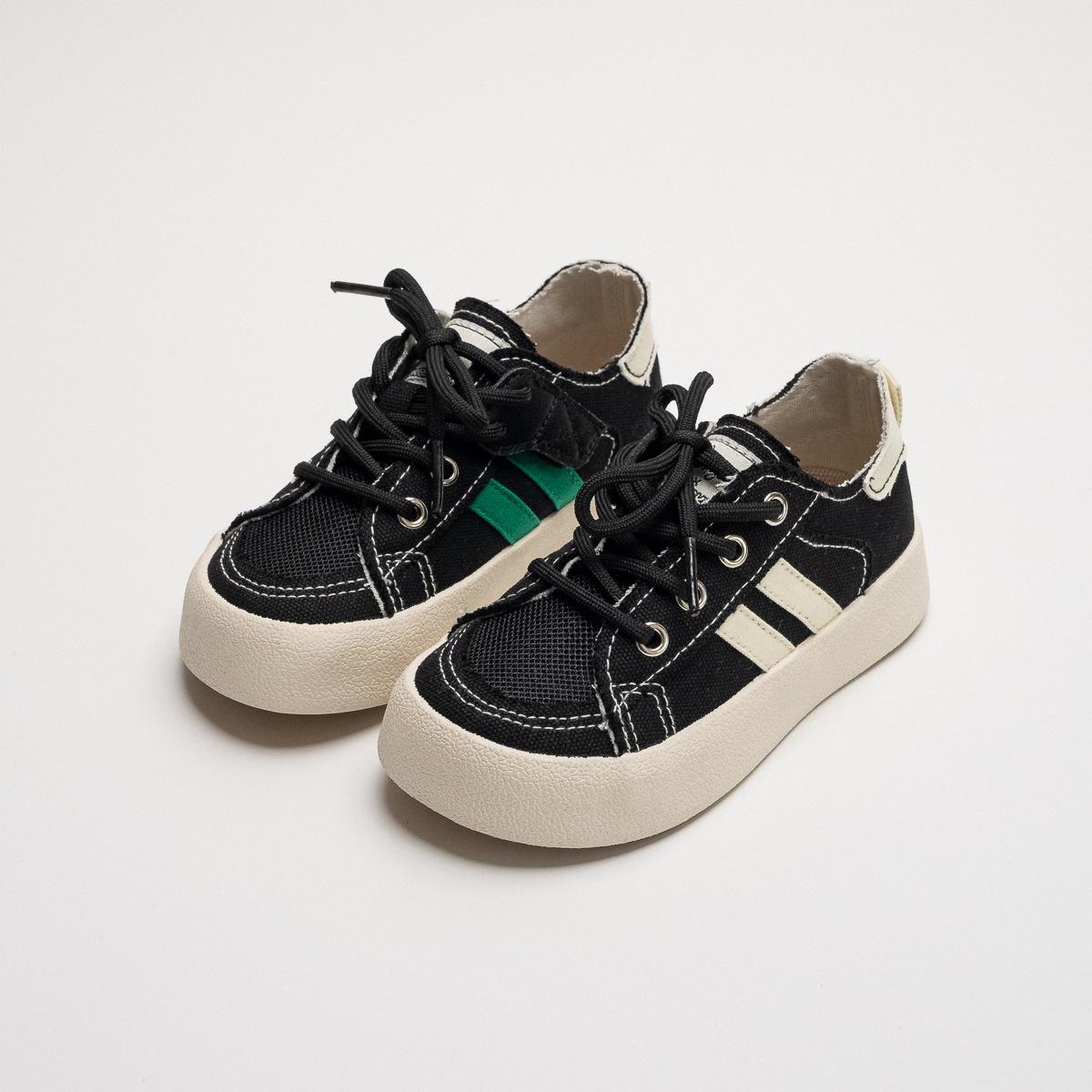 

XSHX [бахрома Десюнь] Детские трендовые кеды Весна и Осень новинка для мальчиков и девочек на липучках парусиновые 241017 30