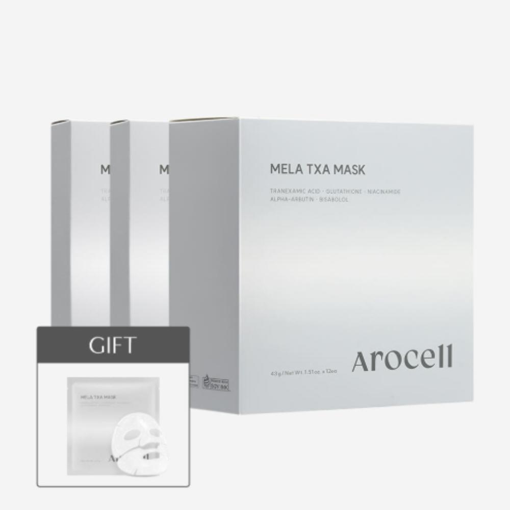 

Arocell Mela TXA Mask 21 Sheets | Brightening & Tone Care Sheet Mask Set