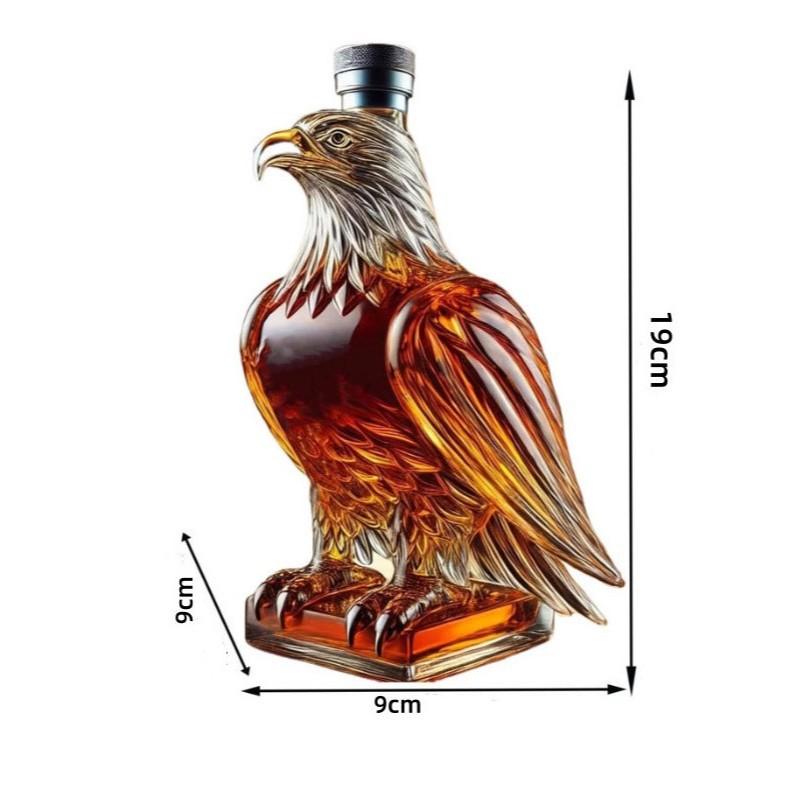 

Бутылка виски «Орел» прозрачный