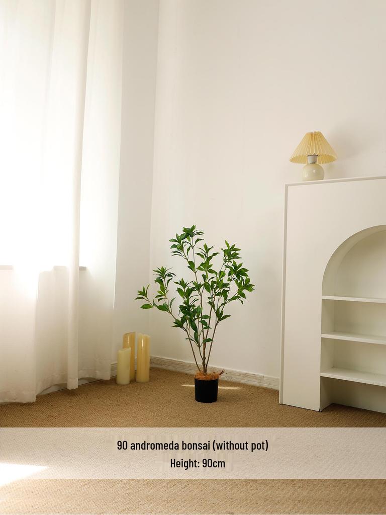 Artificial Green Plants for Indoor Decor – Potted Ornaments for Living Room or Coffee Table