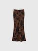 GENERALIDEA Pattern Bias Long Skirt [Brown] / Wbe3L13509