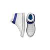 Converse Pro Blaze Strap Casual Abrasion Resistant High top Skateboard Shoes Silver Gray Kids' 672123C