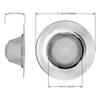 Durable Stainless Steel Sink Drain Filter Fine Net Coarse Sewer Strainers with Pull Rod Kitchen Sink Filter Mesh Bathroom