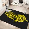 Wu-T-TANG Clans Print Area Rug - Soft,Washable Non-Slip Indoor Mat,Living Room,Home Office Decorative Rug