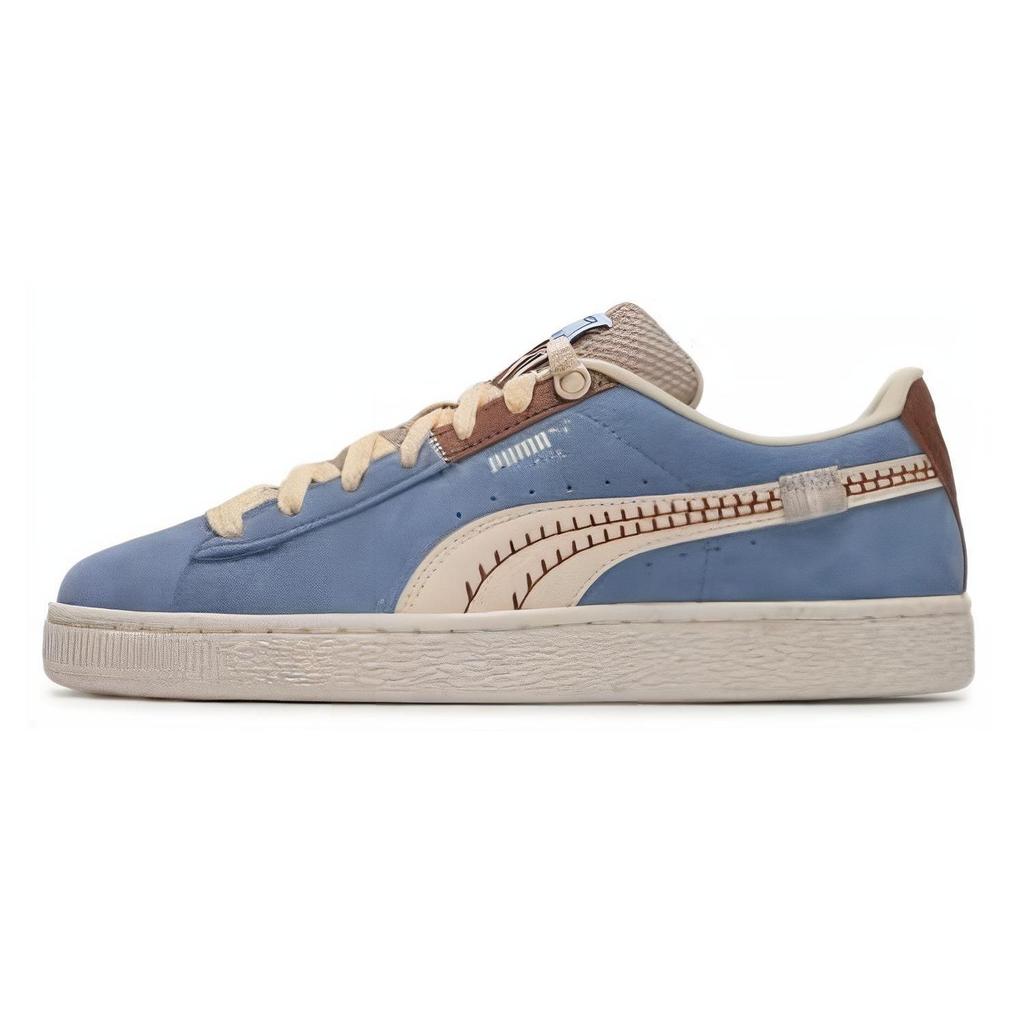 Puma Zamszowe Sneakersy Expedition Unisex Niebieski Zen-Niebieski Brązowy-Grzybowy 395783-01