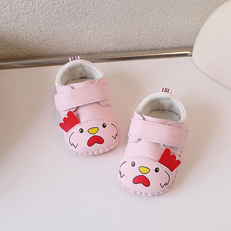 Baby Shoes Soft Sole 0-1 Years Old and A Half Spring and Autumn Baby Toddler Cartoon Shoes 3-15 Months Toddler Shoes
