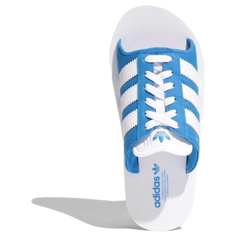 Adidas Gazelle Beach Slides Bluebird Men Sneakers Footwear-White JQ7425