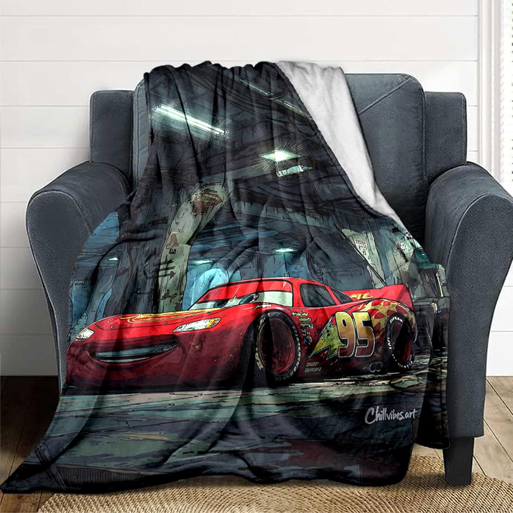 Rustic Mcqueen Garage Blanket Soft Throw Blanket For Home Bedroom Bed Sofa Travel Office Solid Christmas Blanket