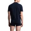 Emporio Armani FW25 Cotton Stretch Short Sleeve Crew Neck Home T-Shirt Pajama Set Men Tops EM000391-AF14987-MB143