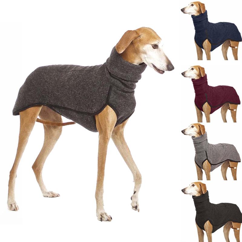 Nuovissimo Cappotto Giacca a Collo Alto Medio Grande per Cani di Taglia Grande Alano Levriero Pitbull Abbigliamento Vestiti per Animali Ub_ranka Dla Psa