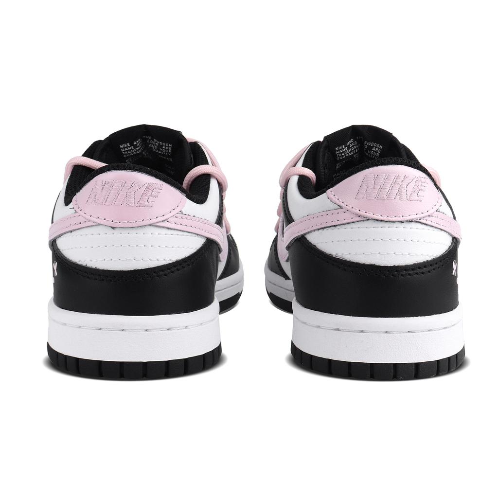 Nike Dunk Abrasion Resistant Low top Skateboard Shoes Unisex Black Pink HF5441-100(Team1491-LD)