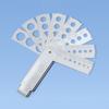 Gem Calipers Fan-shaped Diamond Numbers Inlaid Measuring Tools Jewelry Equipment Gold Tools Diamond Measuring Tools