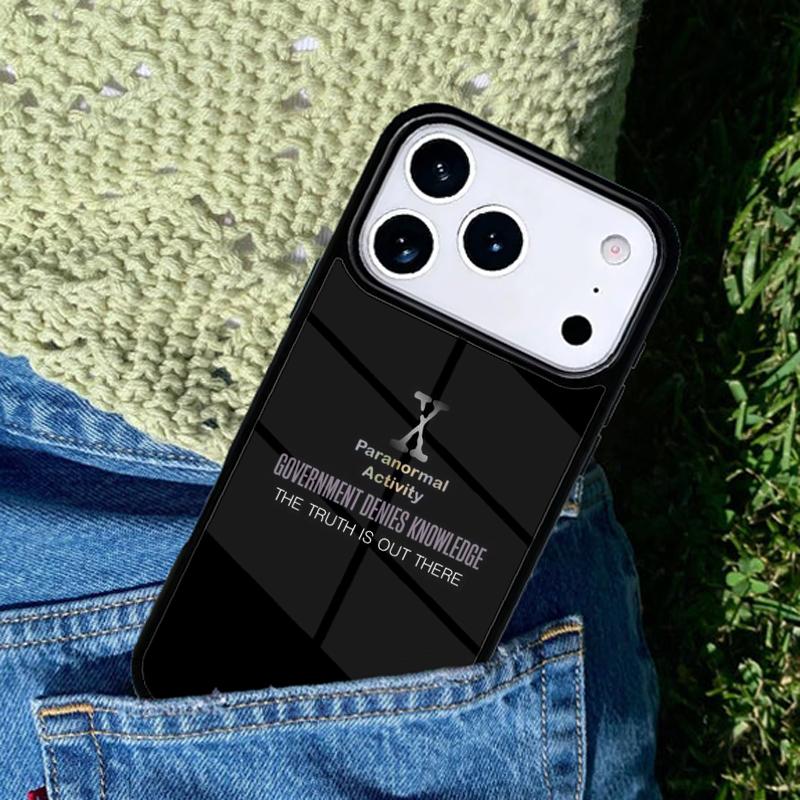 Best The X Files I want to Believe Phone Case Cover for IPhone 11 12 13 14 15 16e 17 Pro Max Coque for IPhone 17 Air