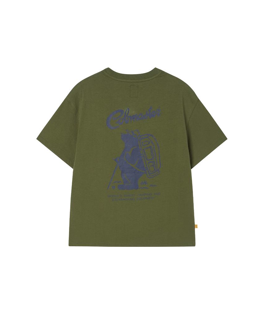 COBMASTER Signature Big Logo T-Shirt [Khaki]